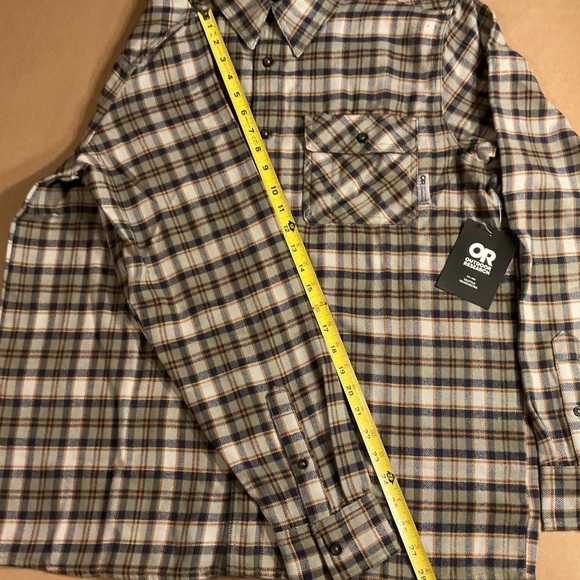NWT Outdoor Research Flannel Twill Button down Shirt - Picture 6 of 10